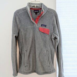 Patagonia women's re-tool snap-t pullover half zip: size M